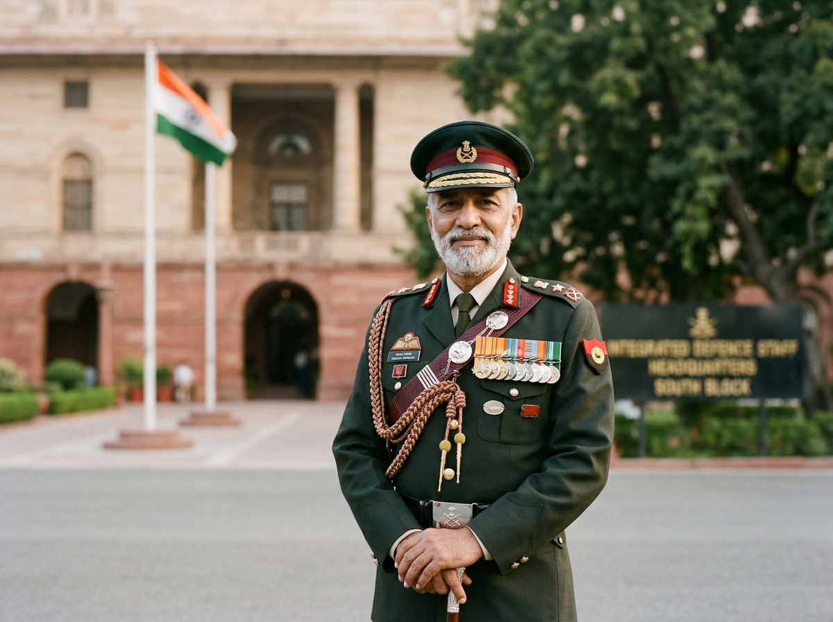 Distinguished Veteran Officer in Service